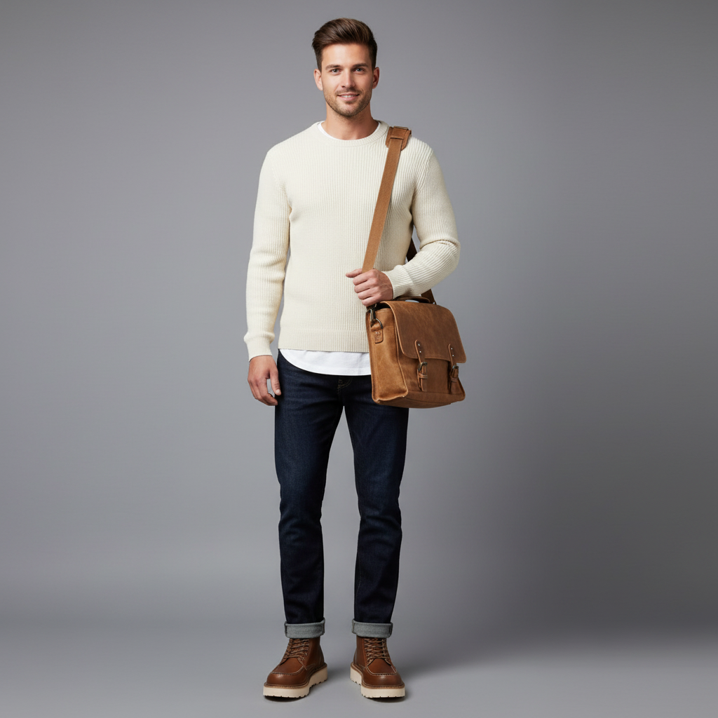 Uriel Lace-Up Men's Ankle Boots | Durable Leather Footwear