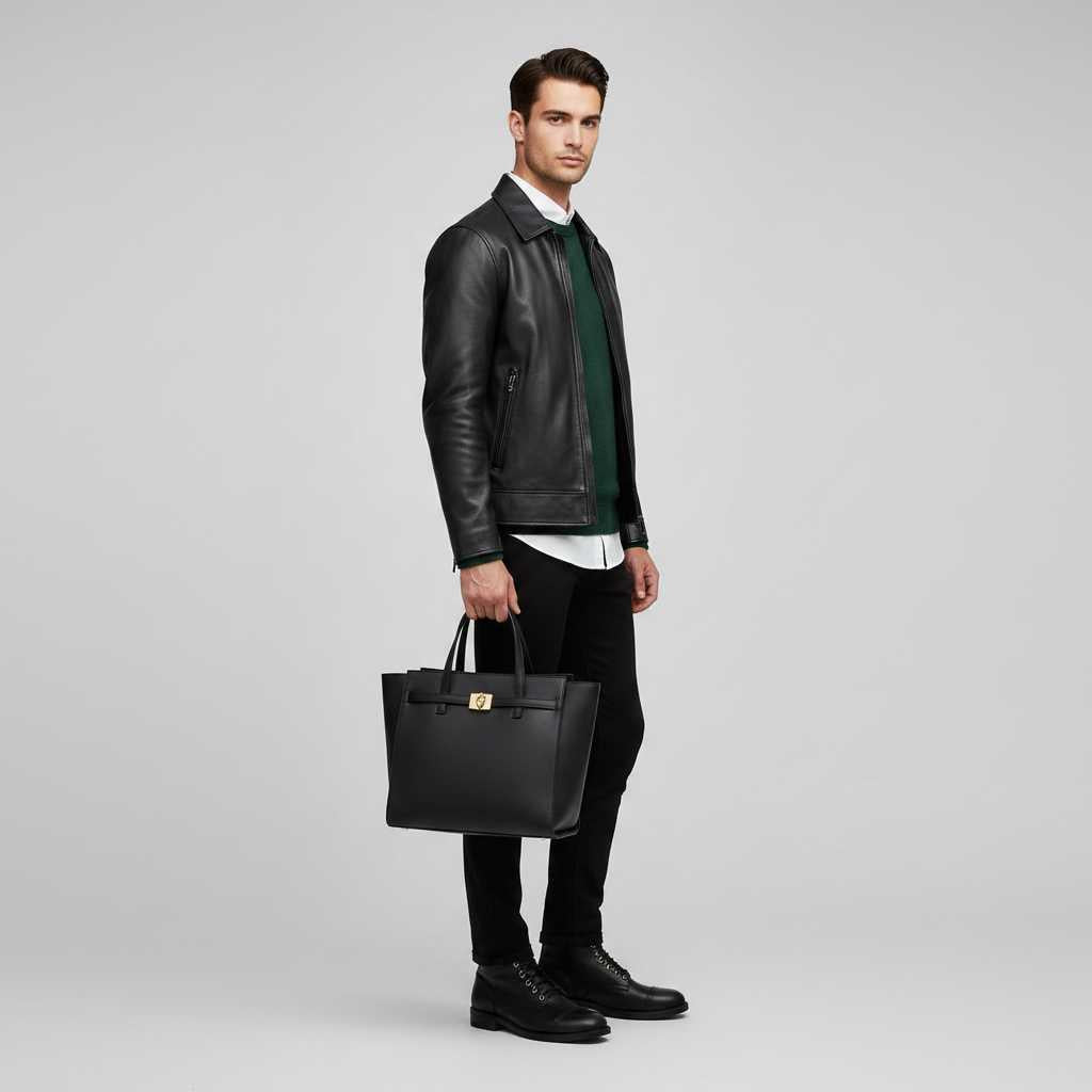 Men's Classic Ankle Work Boots | Durable Lace-Up Design