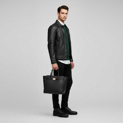 Men's Classic Ankle Work Boots | Durable Lace-Up Design