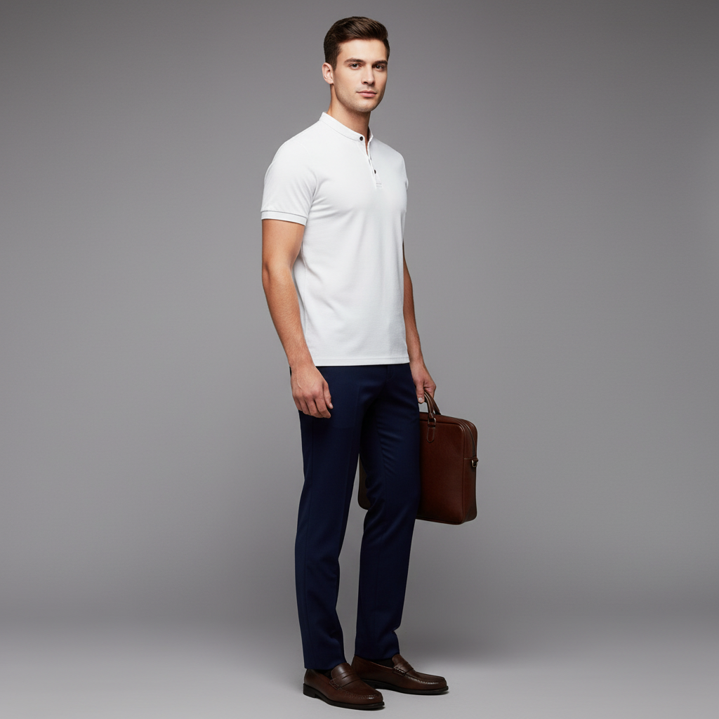 Men's Elegant Polo Shirt | Classic Casual Style