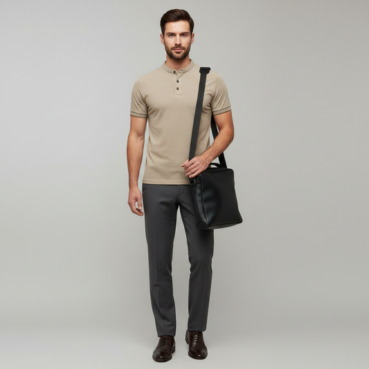Men's Elegant Polo Shirt | Classic Casual Style