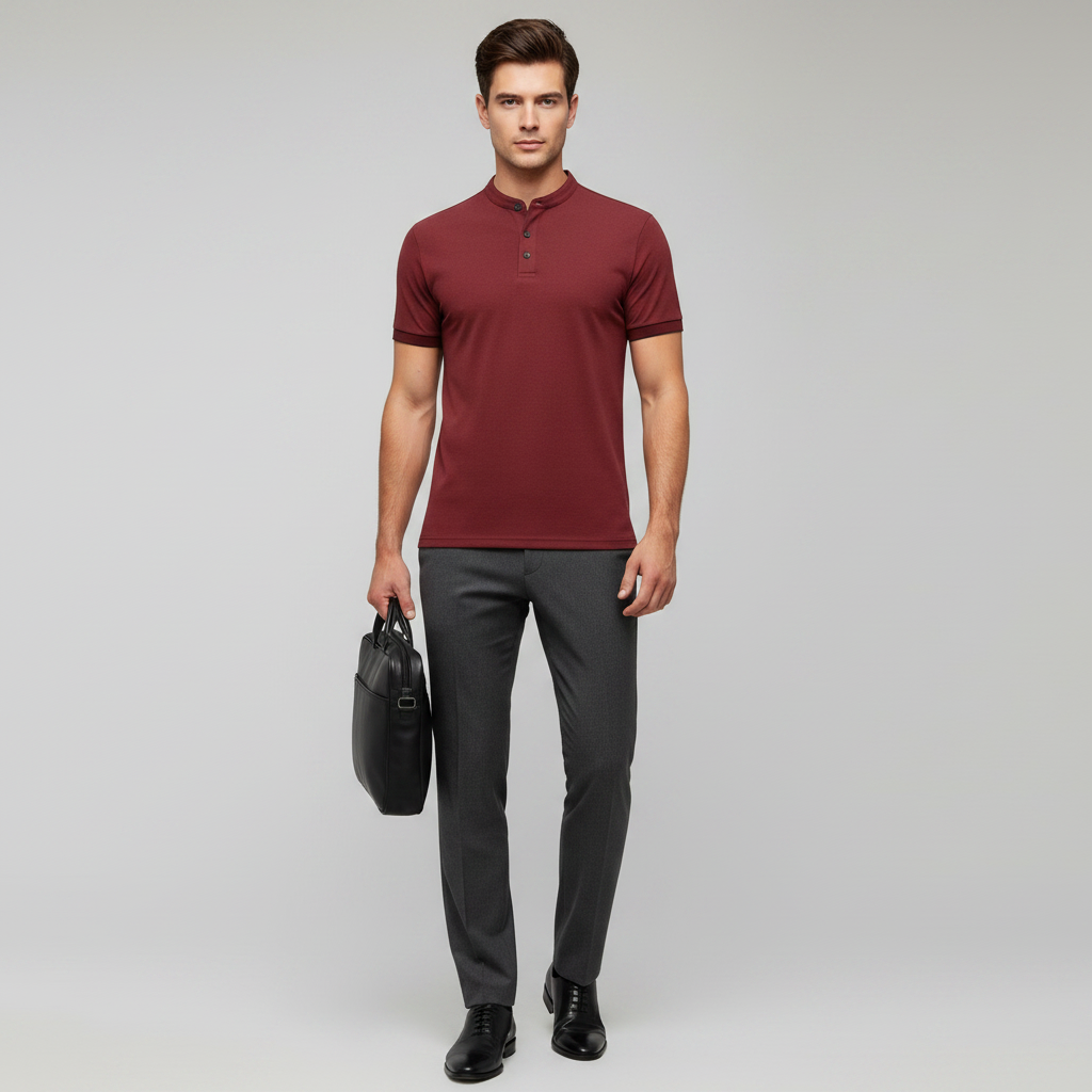 Men's Elegant Polo Shirt | Classic Casual Style