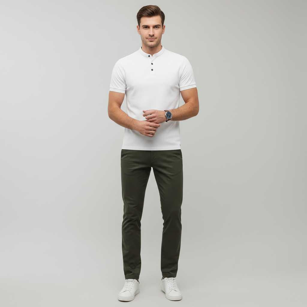 Men's Elegant Polo Shirt | Classic Casual Style