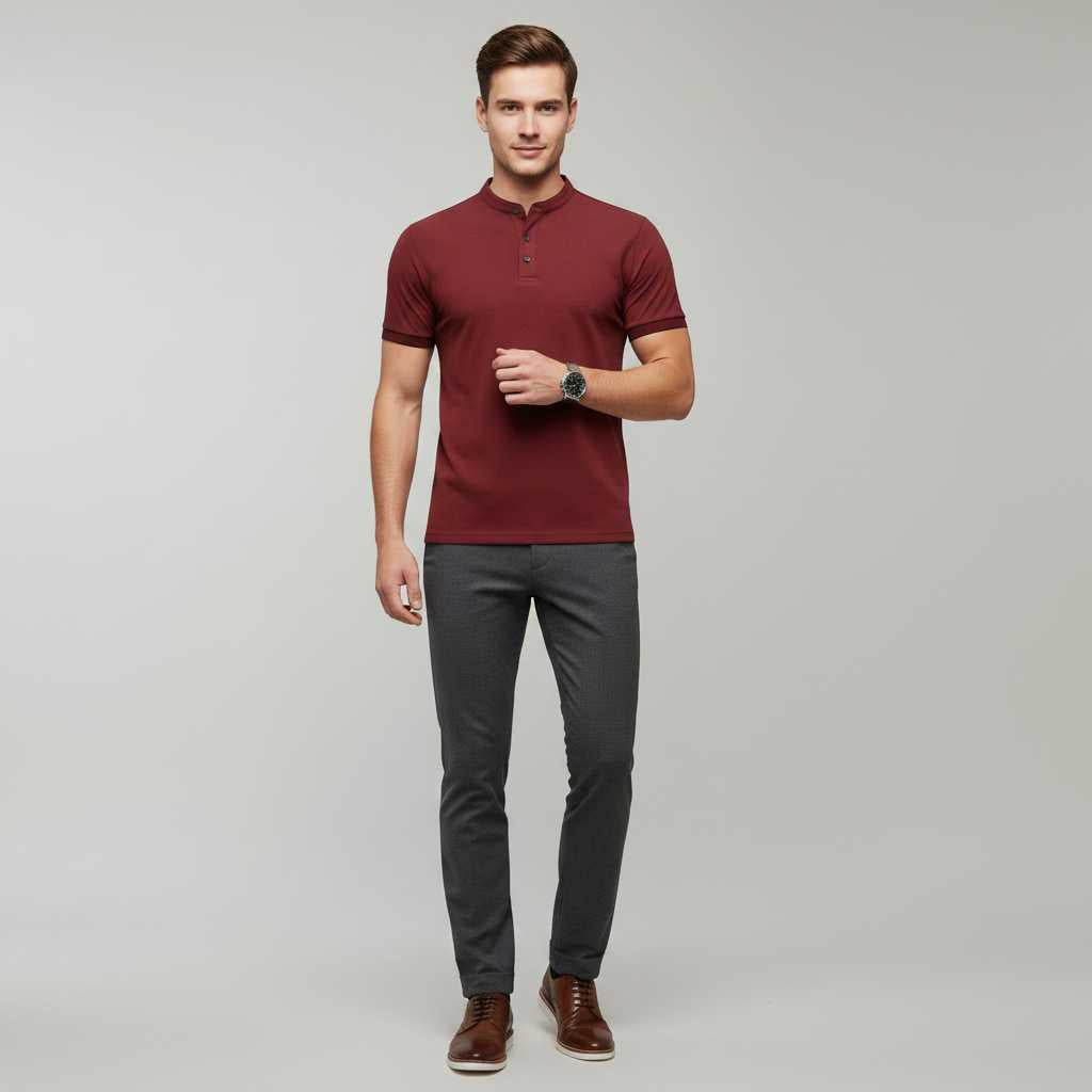 Men's Elegant Polo Shirt | Classic Casual Style