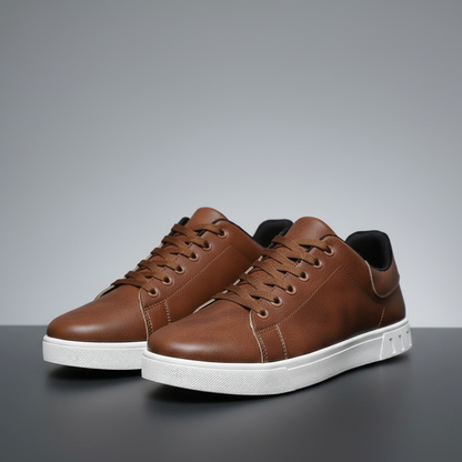 Men's Lace-Up Low-Top Sneakers | Casual Trainers