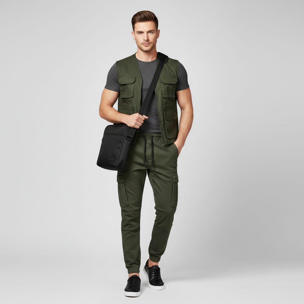 Men's Tactical Cargo Pants | Multi-Pocket Outdoor Trousers