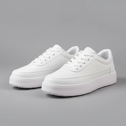 Men's White Platform Sneakers | Casual Men's Trainers