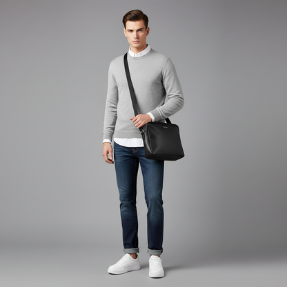 Men's White Platform Sneakers | Casual Men's Trainers