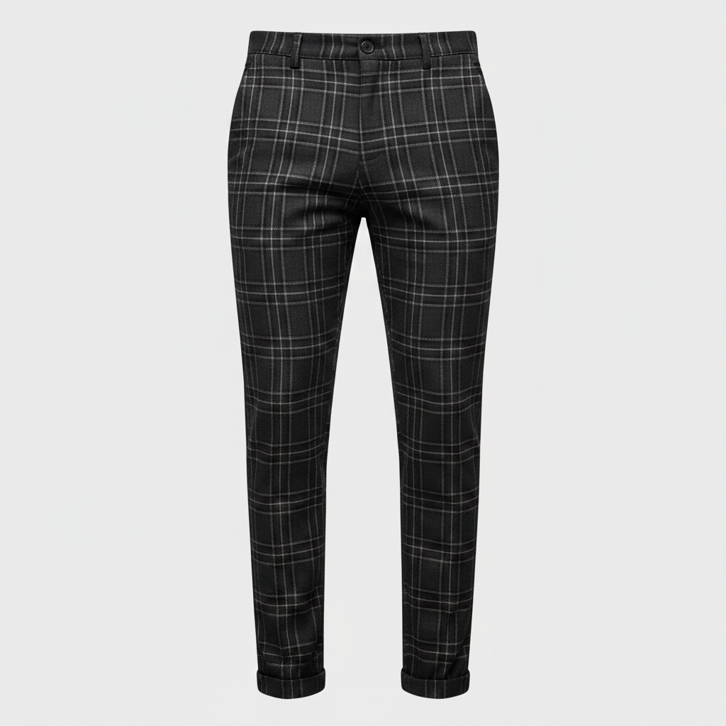Sasha Checked Chino Pants | Men's Pants