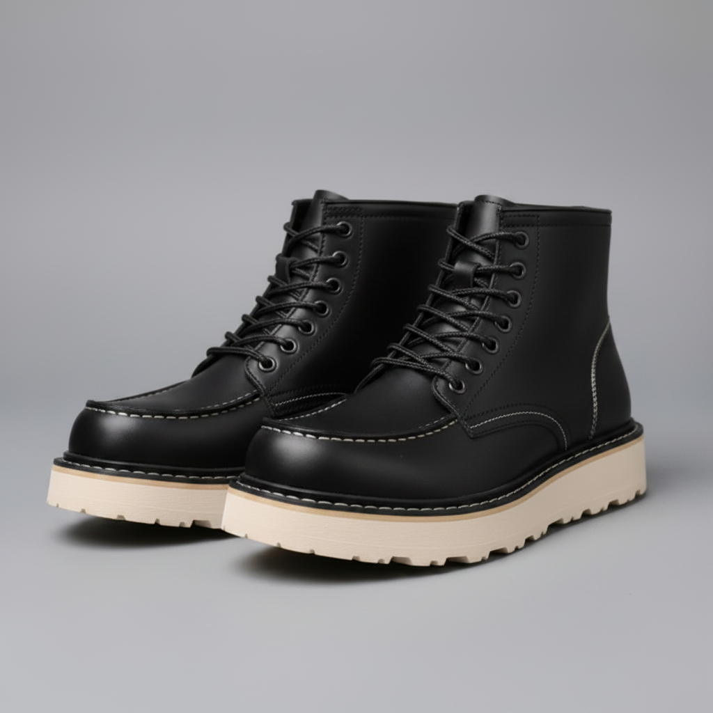 Uriel Lace-Up Men's Ankle Boots | Durable Leather Footwear